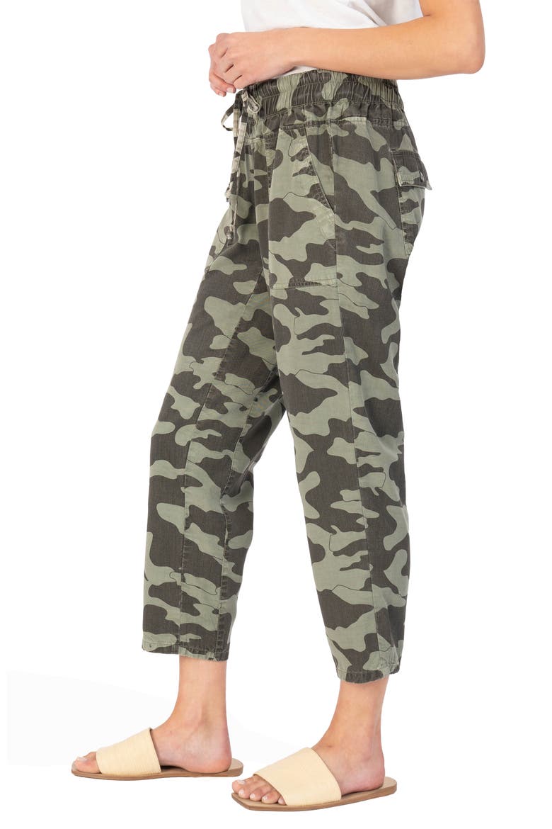 Camo Print Pants, Alternate, color, ARMY