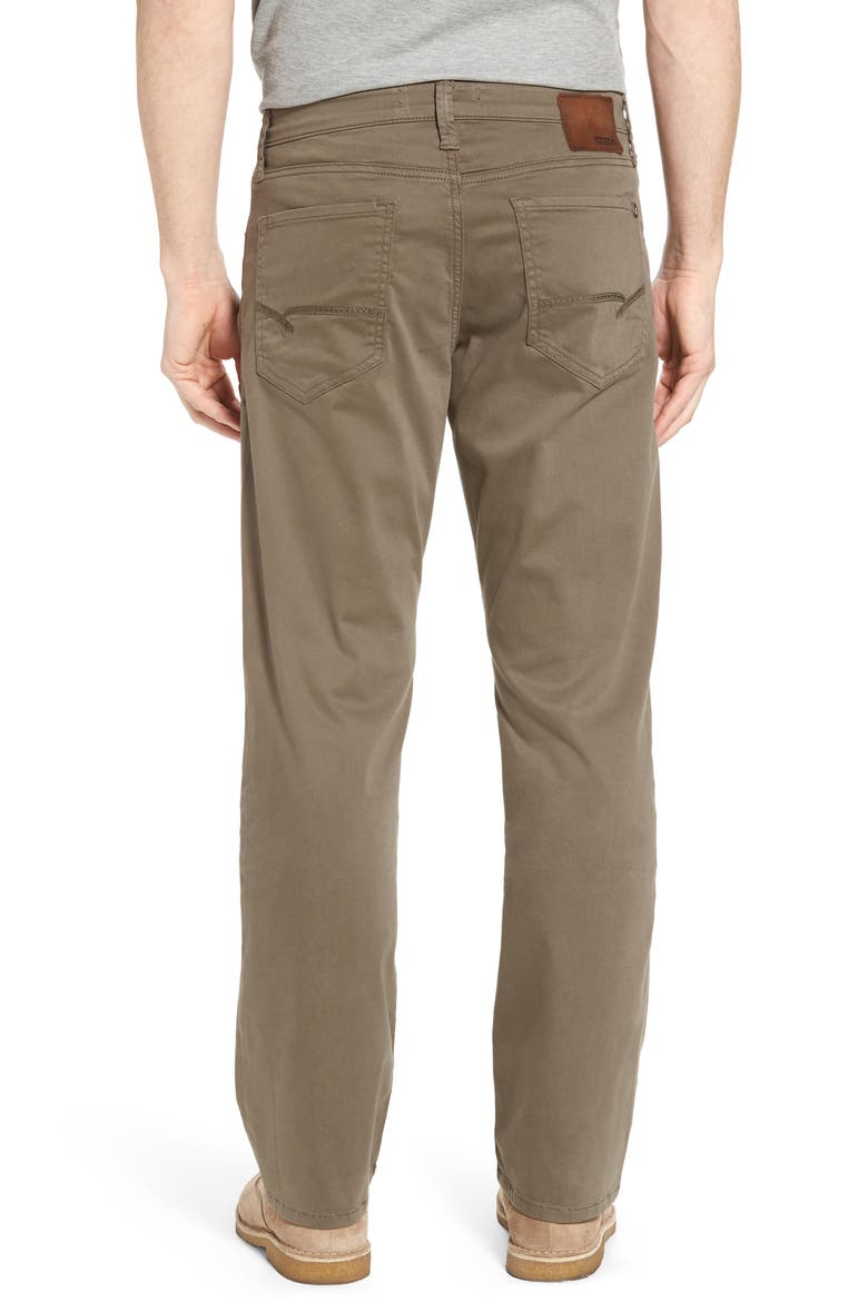 Matt Relaxed Straight Fit Jeans, Alternate, color, DUSTY OLIVE