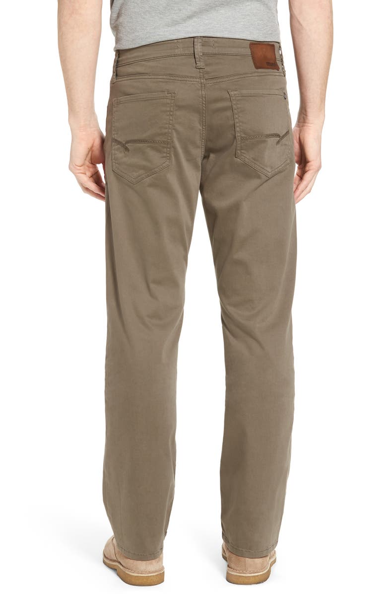 Mavi Jeans Matt Relaxed Straight Fit Jeans, Alternate, color, Dusty Olive