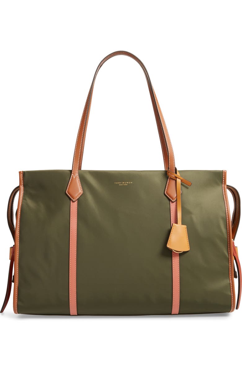 Tory Burch Perry Nylon Tote, Main, color,
