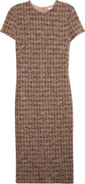 Max Mara Giugno Bouclé Jersey Sheath Dress
