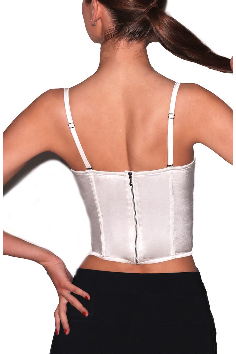 Hamptons Bustier, Alternate, color, Ivory