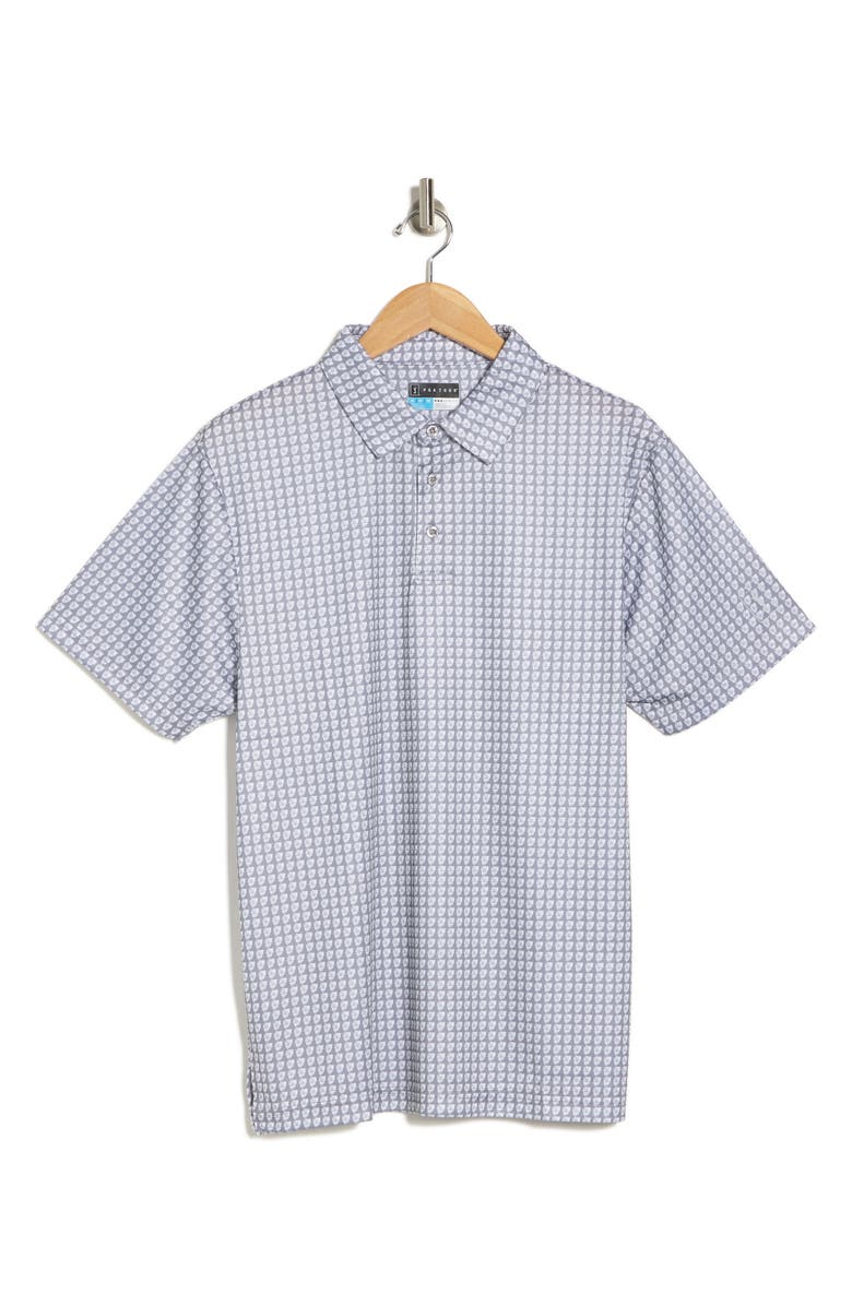 PGA TOUR Geo Print UPF Golf Polo, Alternate, color, 