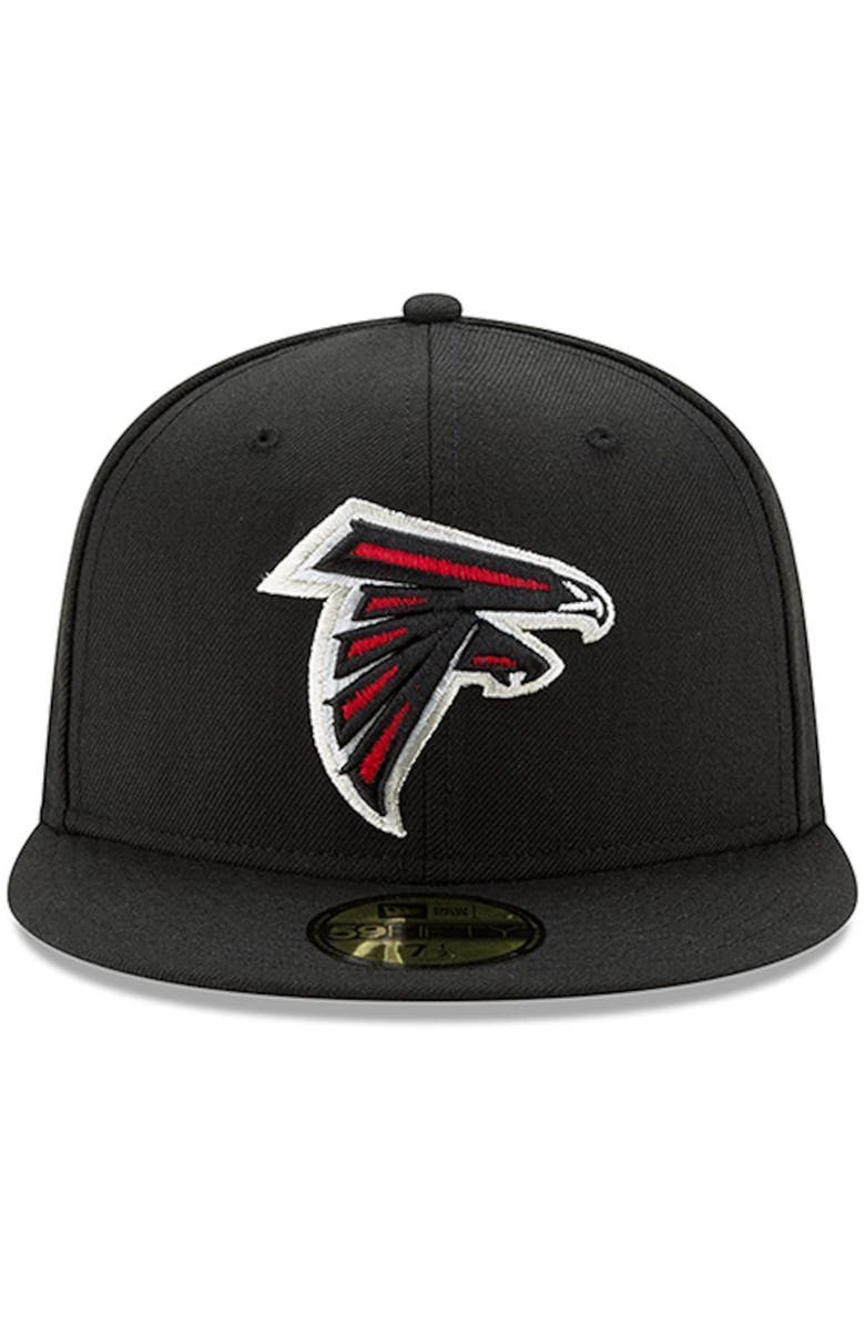 New Era NWE FALC BLACK NFL OMAHA 59FIFTY HATMENFIT, Alternate, color, Black