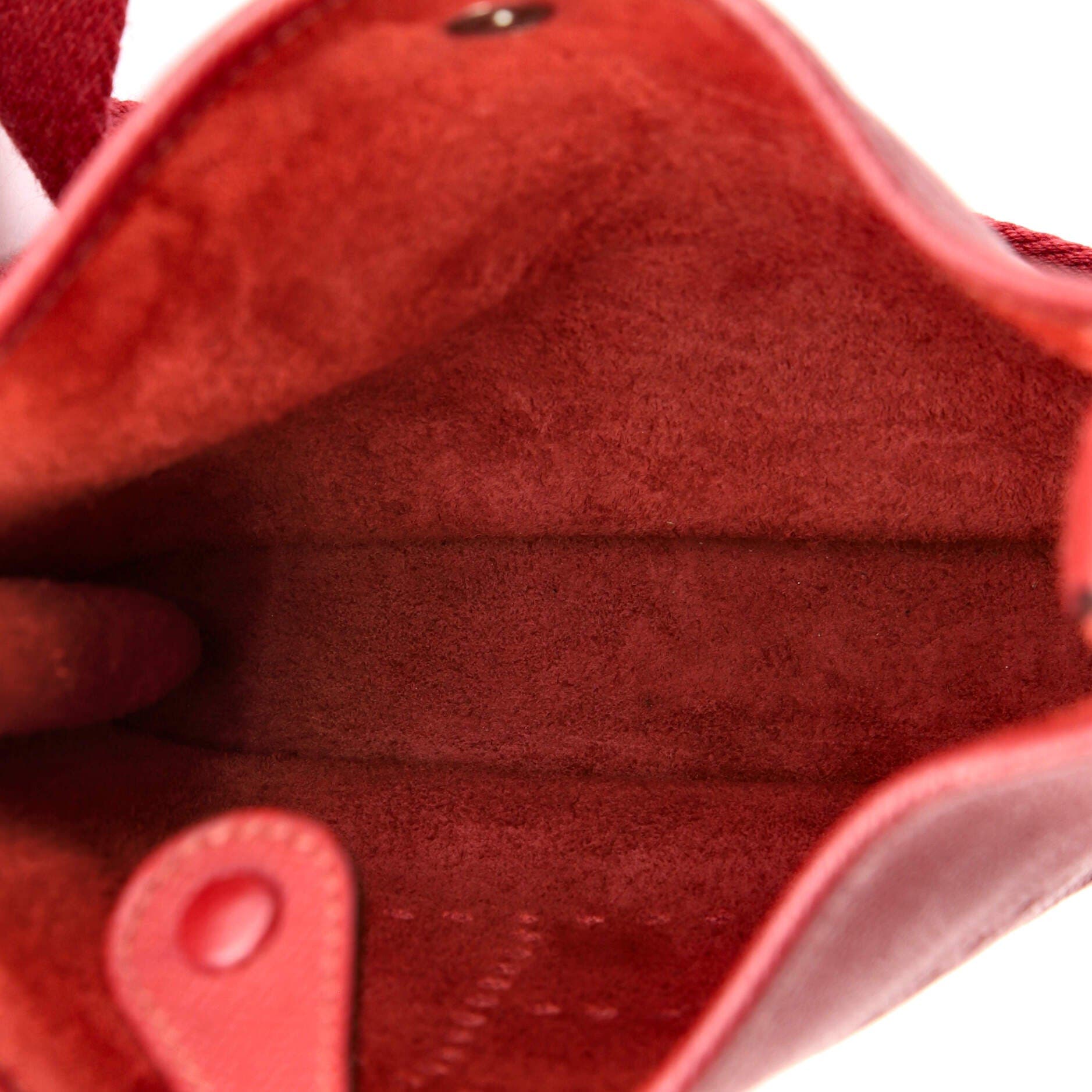 Pre-Owned Hermes Evelyne Bag Gen III Epsom TPM, Alternate, color, Rouge Grenat