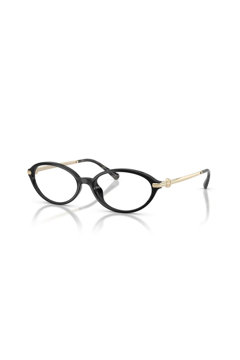 54mm Oval optical glasses, Main, color, Black