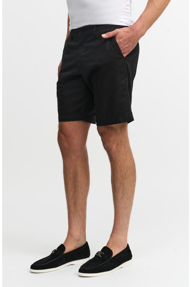 Highland Woven Shorts, Alternate, color, BLACK
