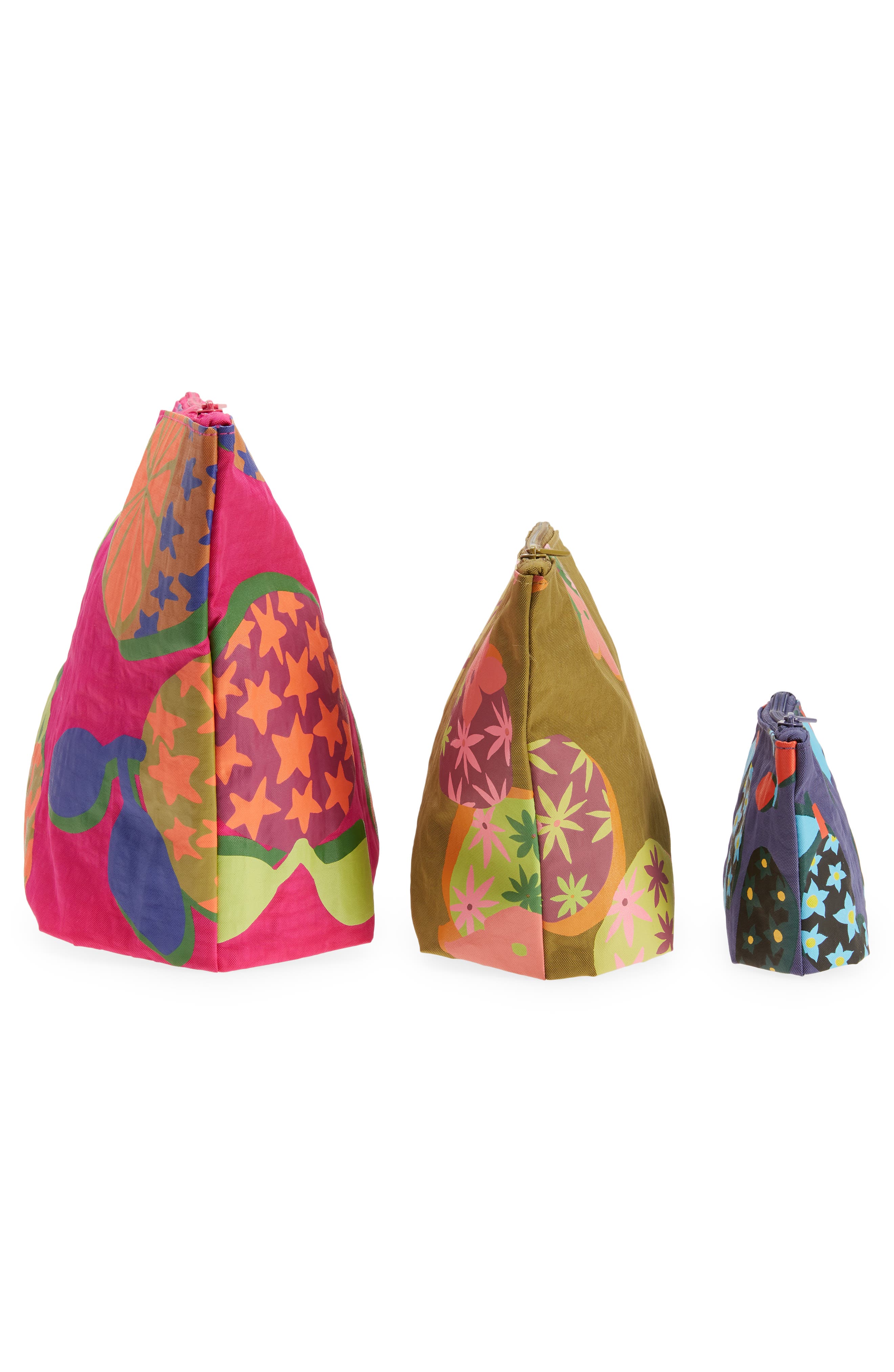 Baggu 3-Piece Go Pouch Set, Alternate, color, 