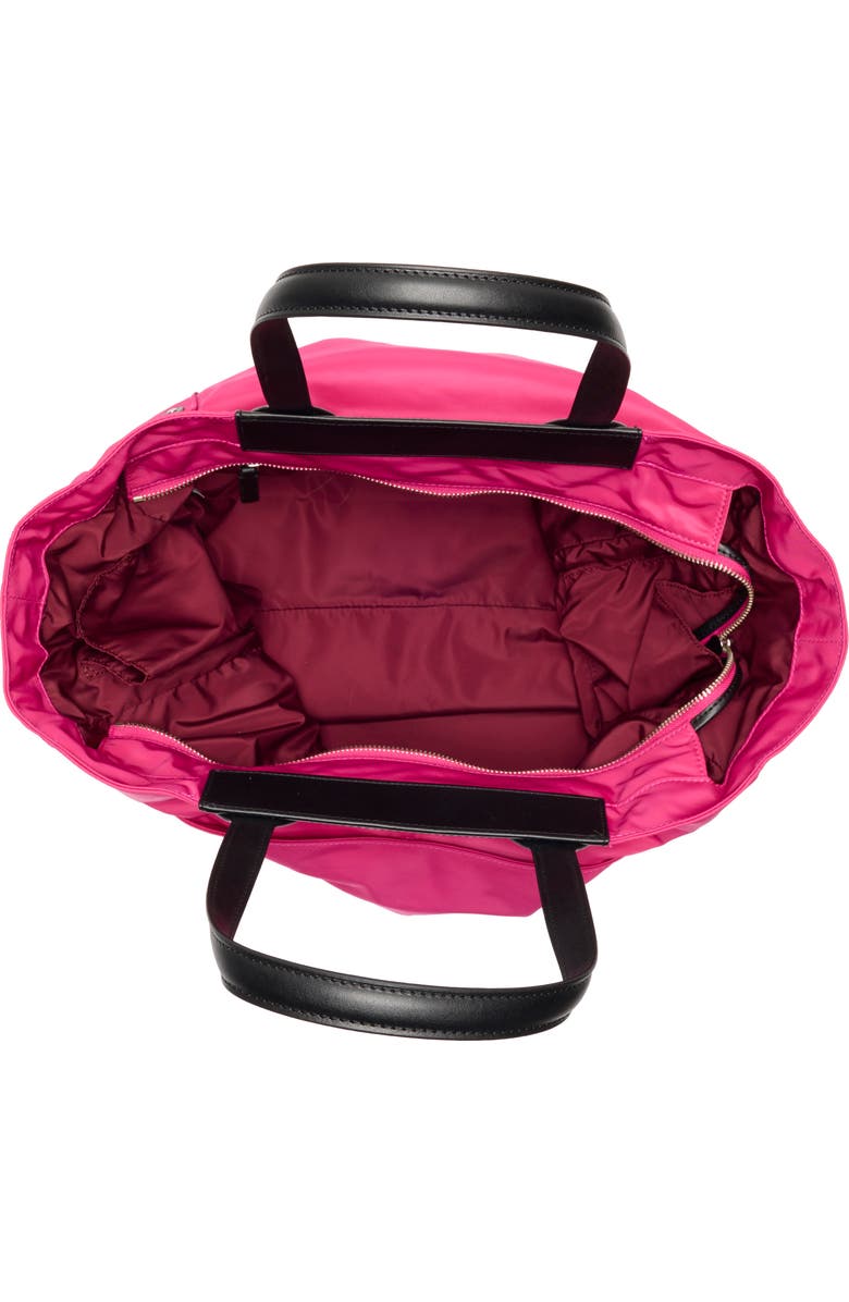 Marc Jacobs Preppy Nylon Baby Bag, Alternate, color, Hot Pink