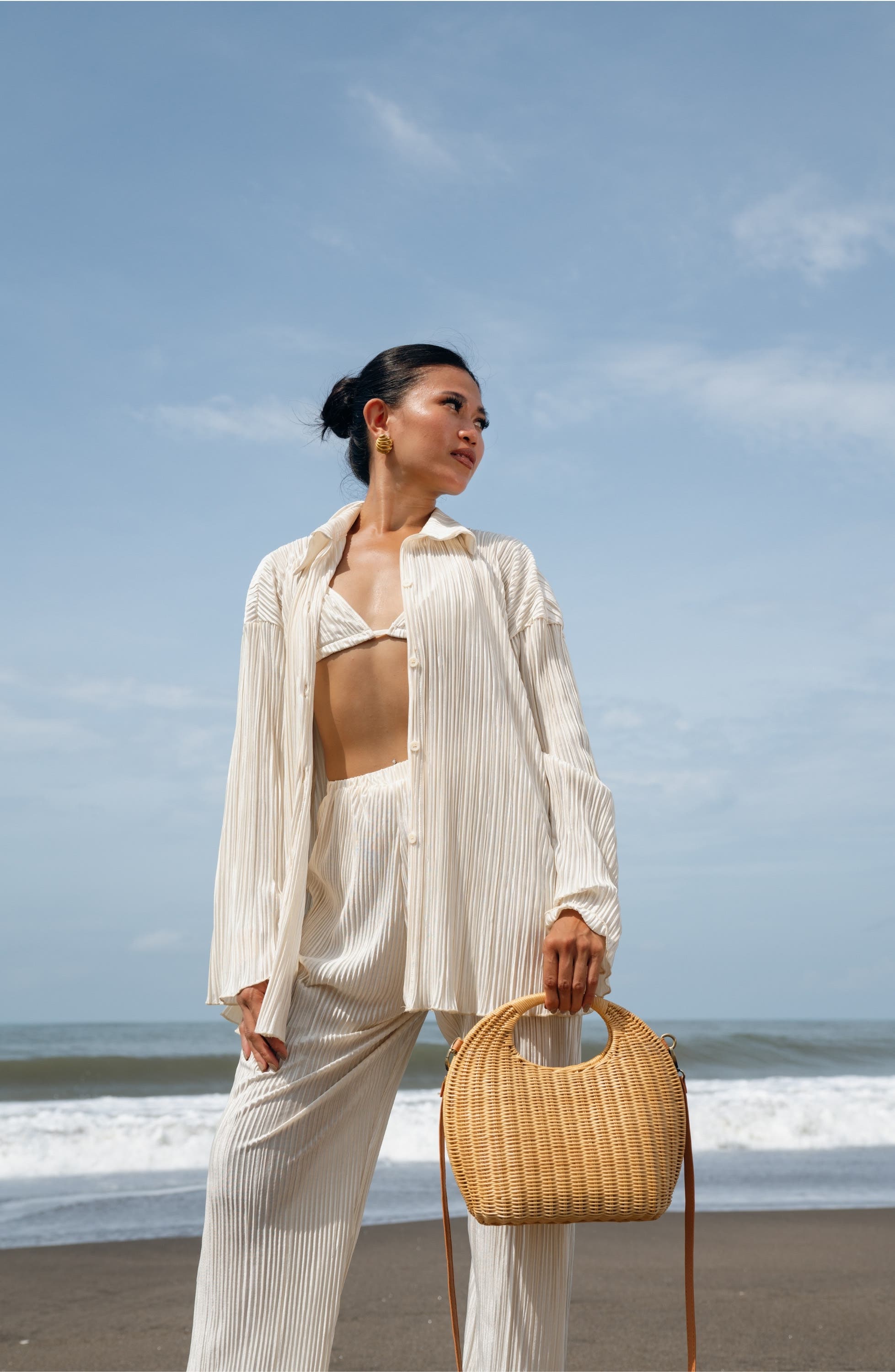 Jelavu Aida Rattan Handbag, Alternate, color, Natural