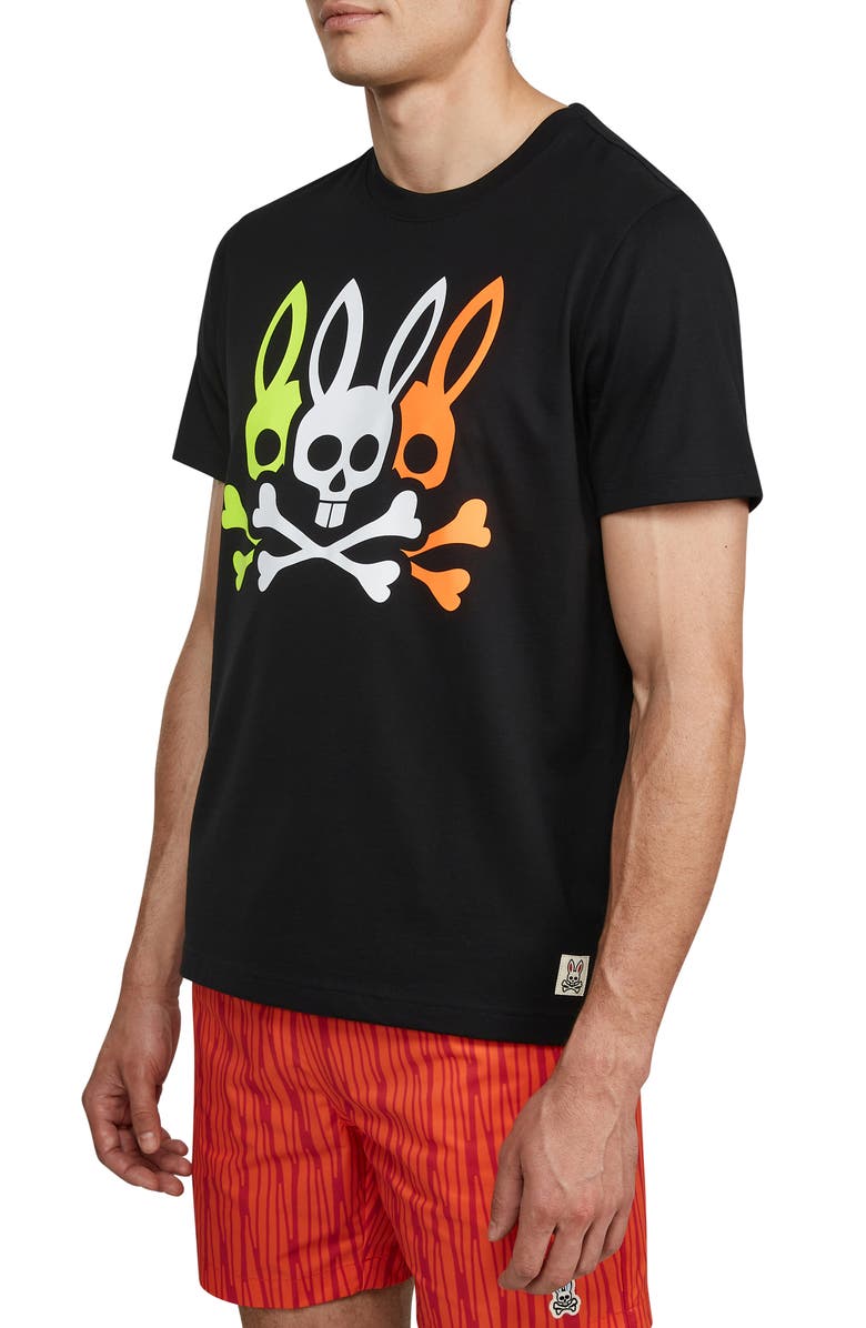 Psycho Bunny Lowick Logo Graphic Tee, Alternate, color, 