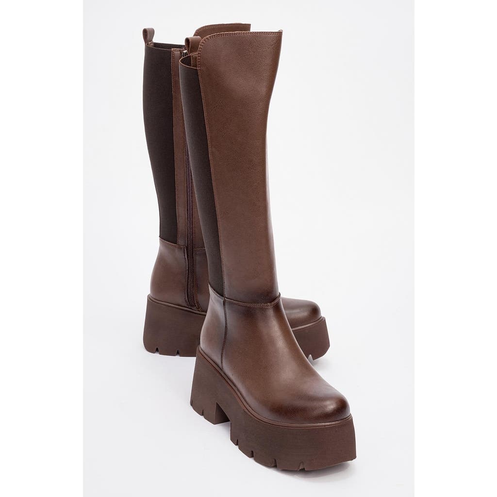Prologue Shoes Solo Platform Boot In Multi