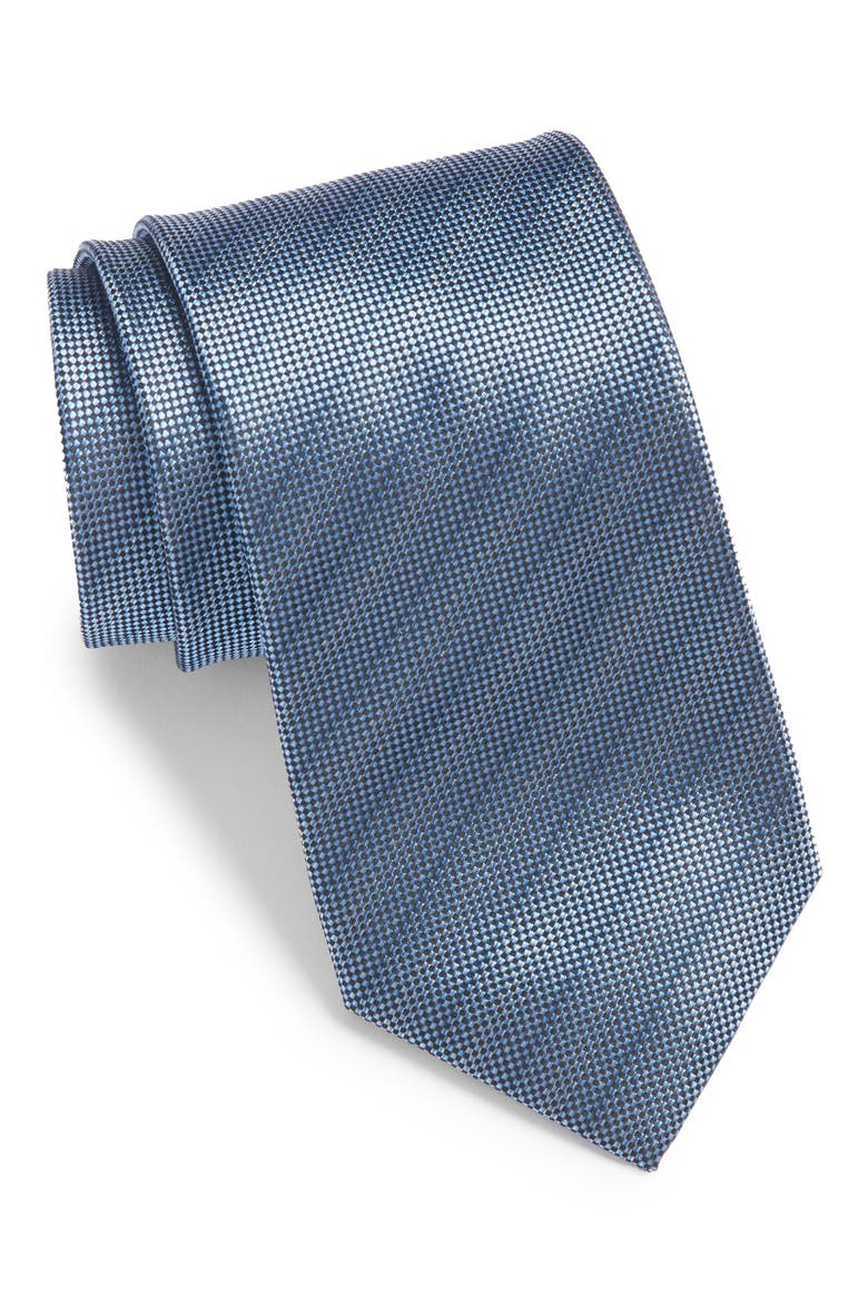 Tonal Stripe Silk Tie, Main, color, LT BLUE