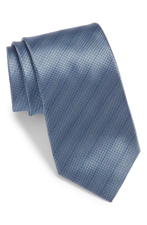 Tonal Stripe Silk Tie