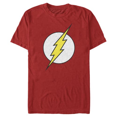 Men's The Flash Classic Logo T-Shirt in Red at Nordstrom, Size Xx-Large