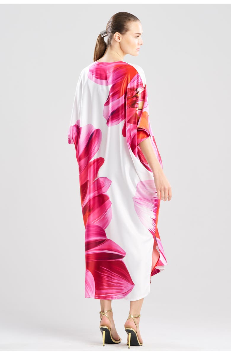 Natori Palau Caftan, Alternate, color, Pink/White