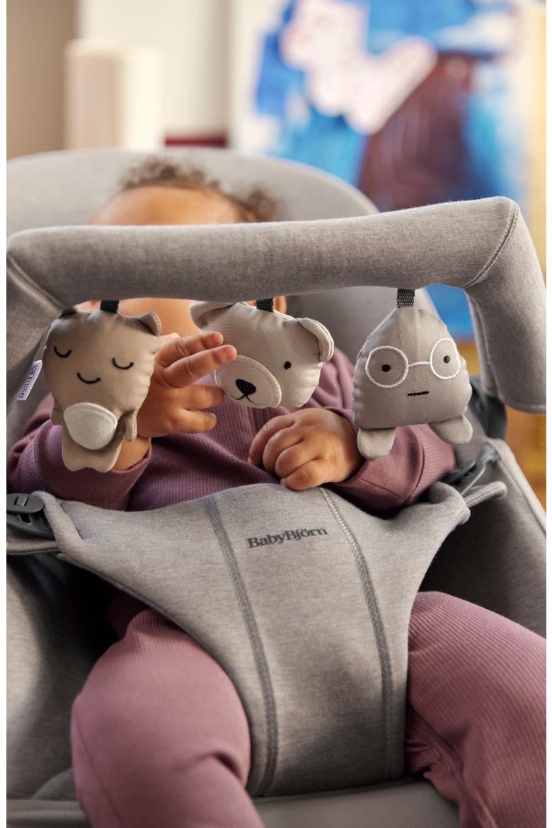 Baby Bouncer Soft Friends Toy Bar, Alternate, color, NEUTRALS