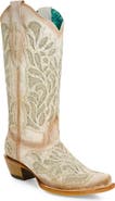 CORRAL Glitter Embroidered Cowboy Boot