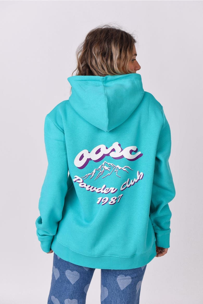 Powder Club Hoodie - Aqua, Main, color, Aqua