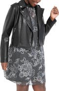 ELOQUII Faux Leather Moto Jacket