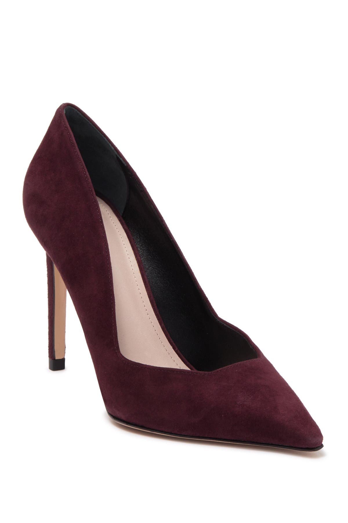 Schutz Guinewer Suede Stiletto Pump, Alternate, color, 