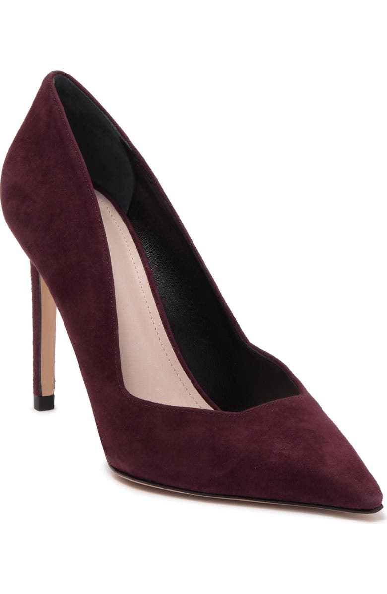 Schutz Guinewer Suede Stiletto Pump, Alternate, color,