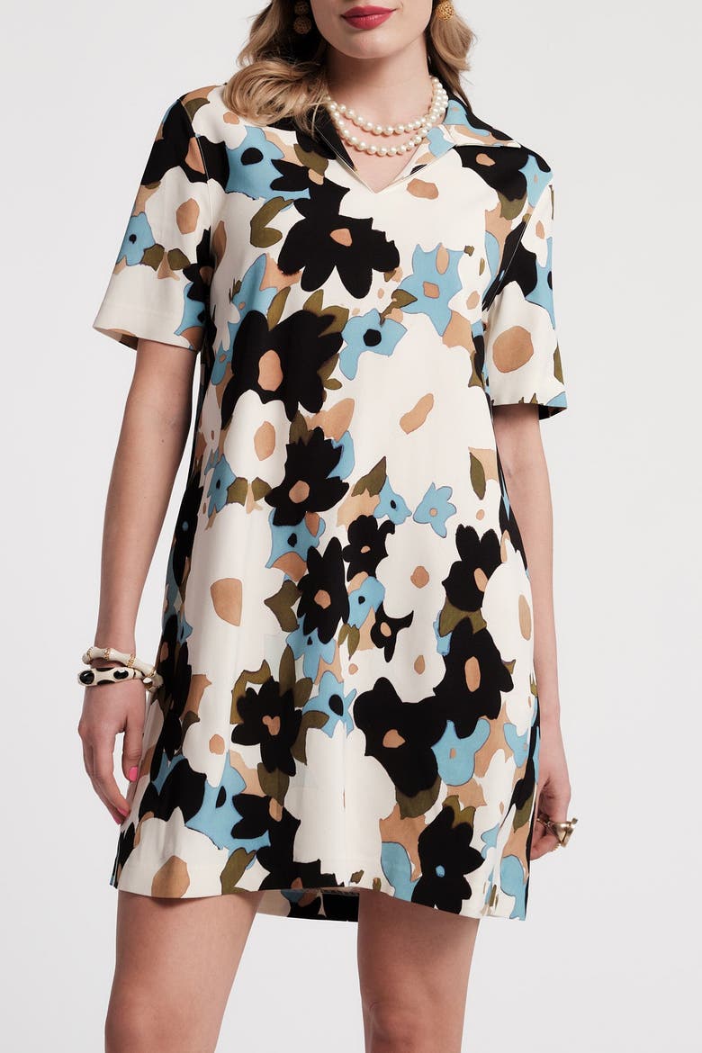 Virginia Dress Morning Dew, Main, color, Blue/Multi