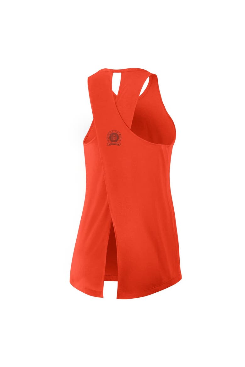Women's Nike Orange Cincinnati Bengals Glory Crisscross Performance Tank Top, Alternate, color, Orange