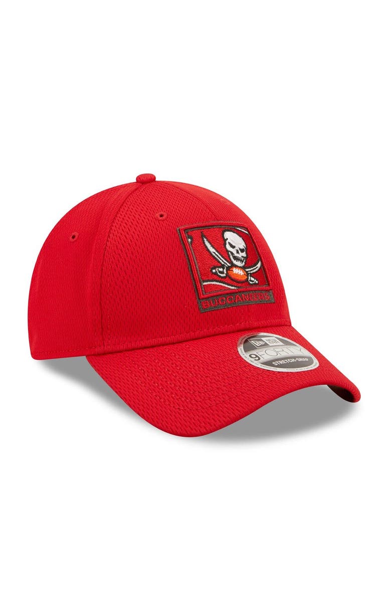 New Era Men's New Era Red Tampa Bay Buccaneers Framed AF 9FORTY Snapback Hat, Alternate, color, Red