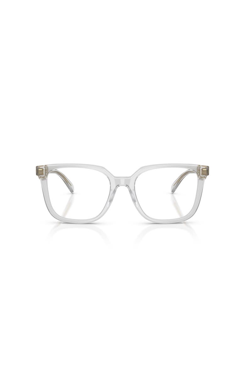 COACH 54mm Square optical glasses, Alternate, color, Grey