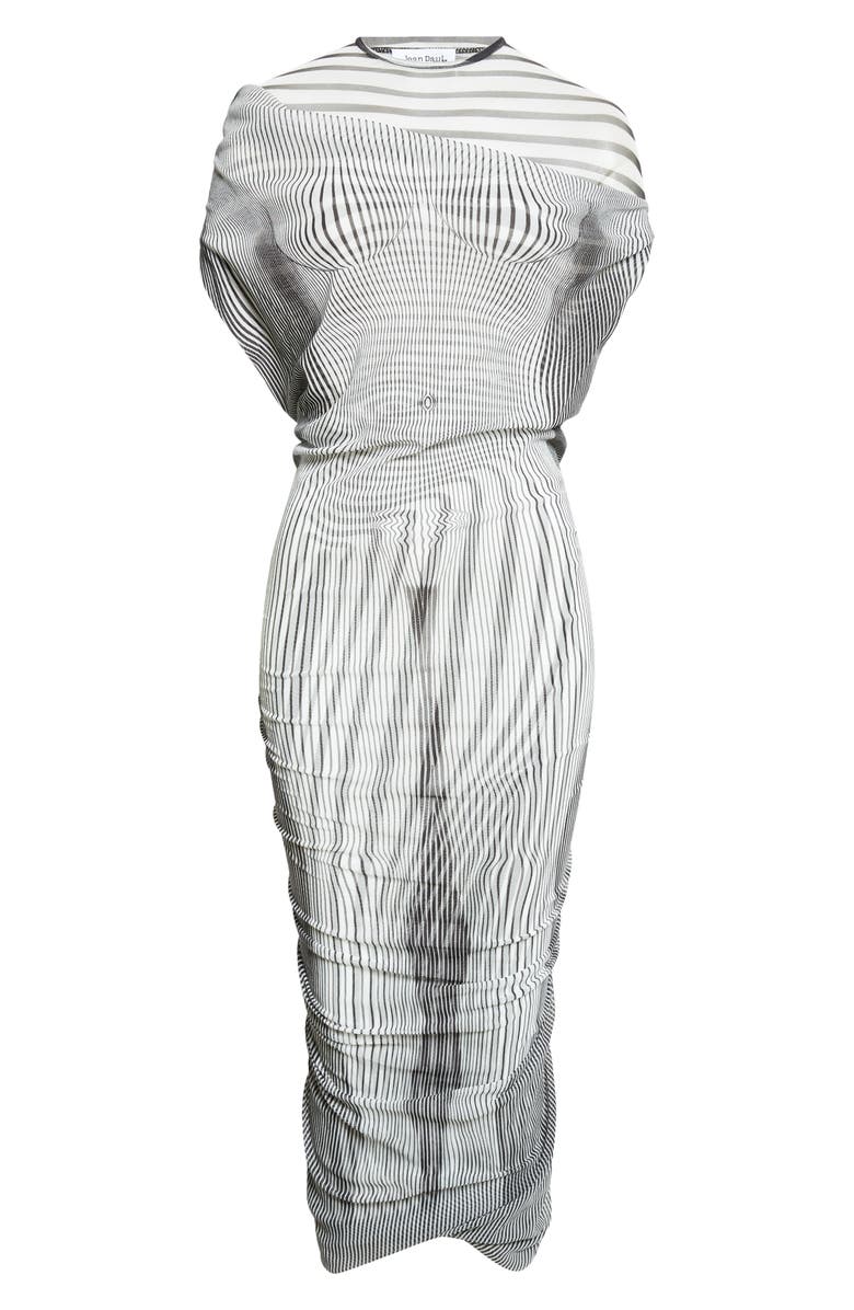 Jean Paul Gaultier The Long Draped Body Morphing Dress, Alternate, color, 