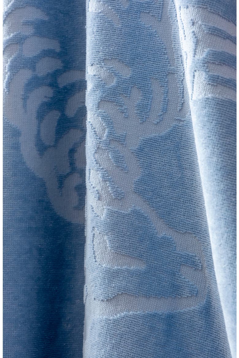 Cotton Jacquard Beach Towel, Alternate, color, BLUE