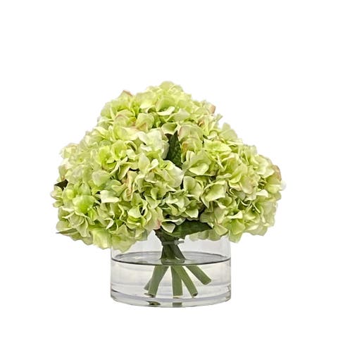 Hydrangea In Vase