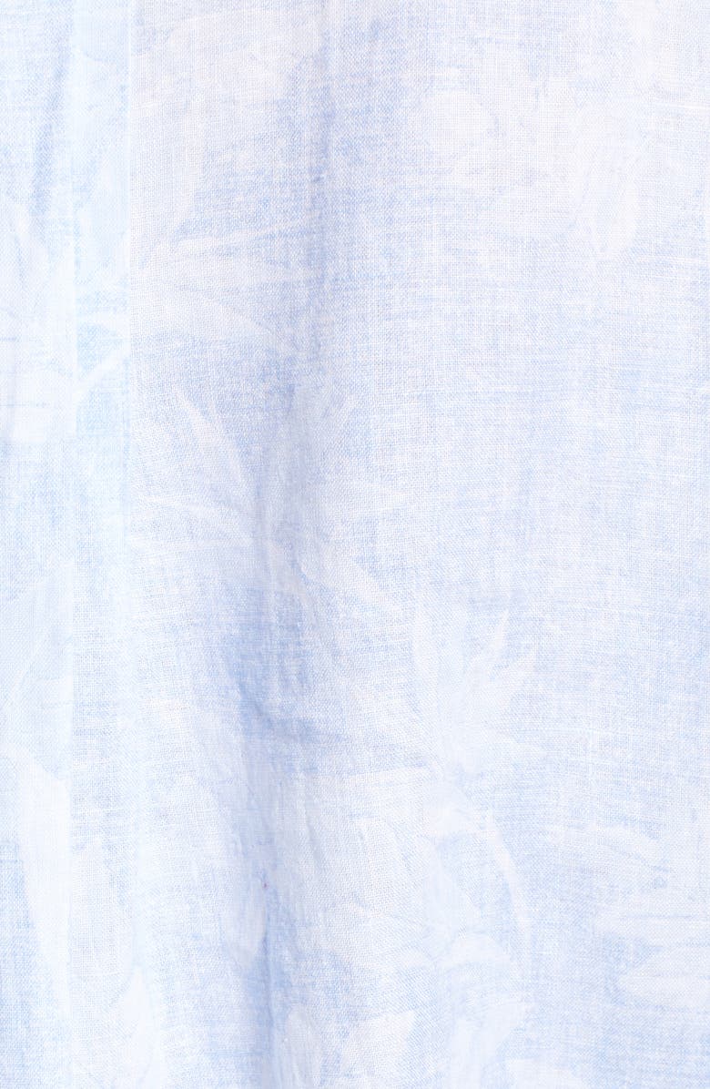 Tommy Bahama Legacy Leaves Linen Button-Up Shirt, Alternate, color, 