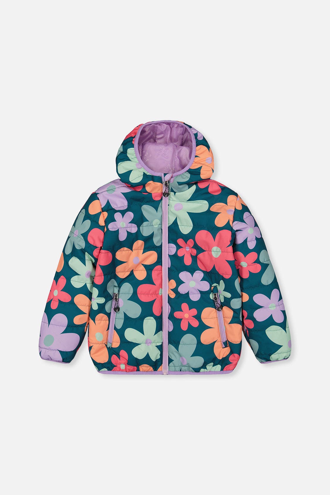 selected Green Floral Print