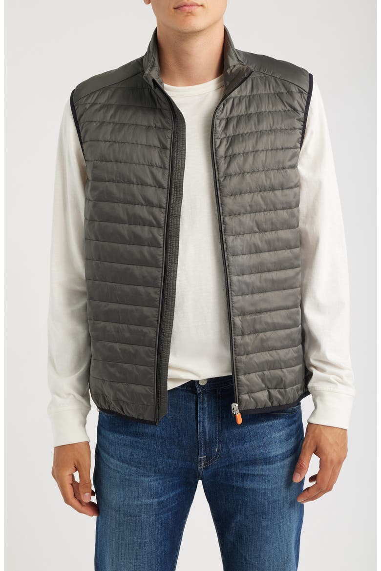 Vince Water Repellent Puffer Jacket, Main, color, GUNMETAL GREY