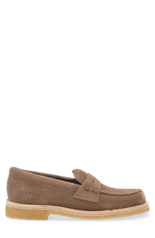 Golden Goose Jerry Suede Loafer In Brown