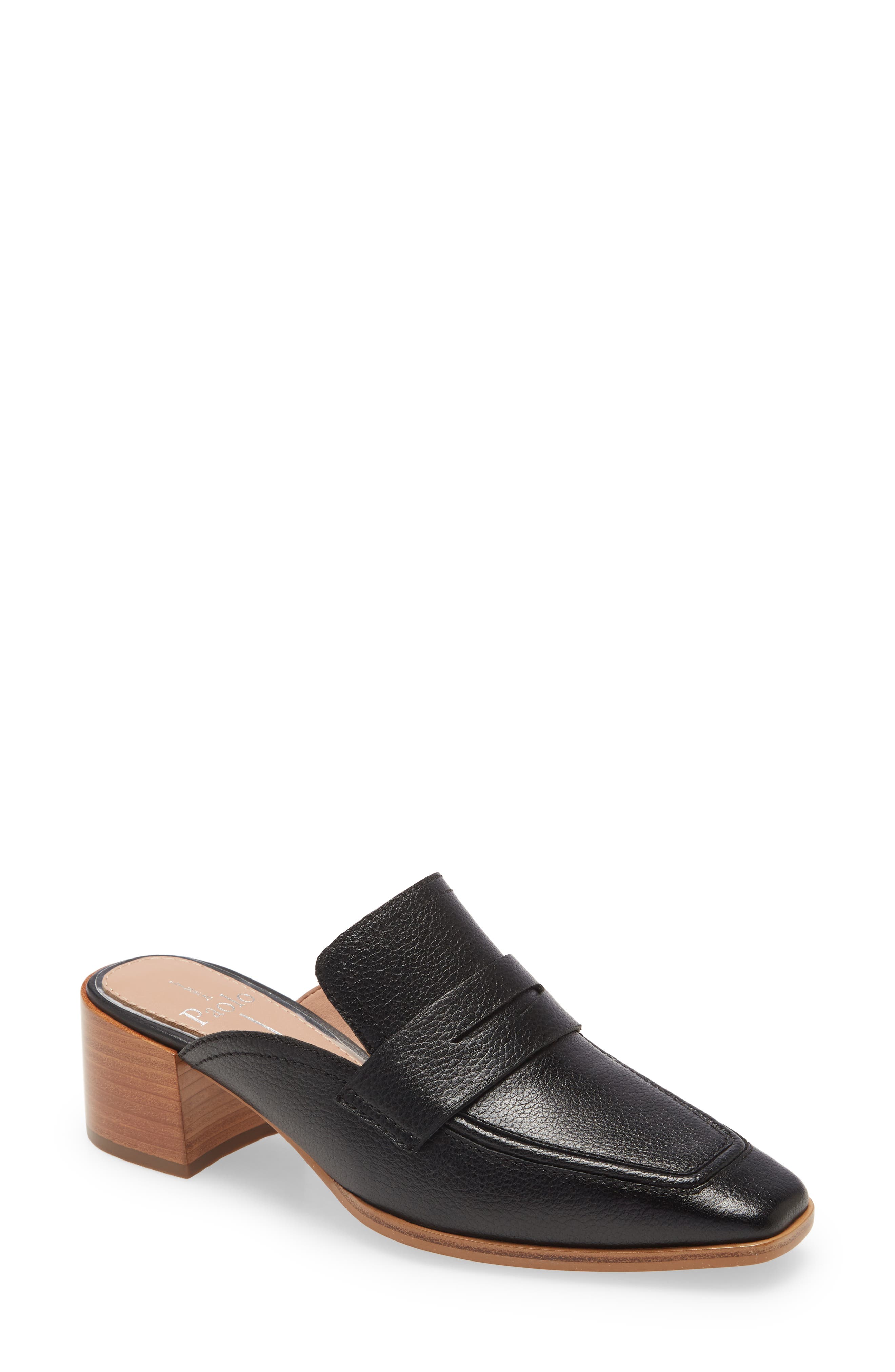 Linea Paolo Galia Block Heel Mule, Main, color, 
