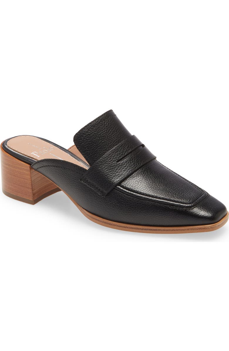 Linea Paolo Galia Block Heel Mule, Main, color,