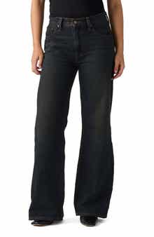 Middy Mid Rise Loose Bootcut Jeans