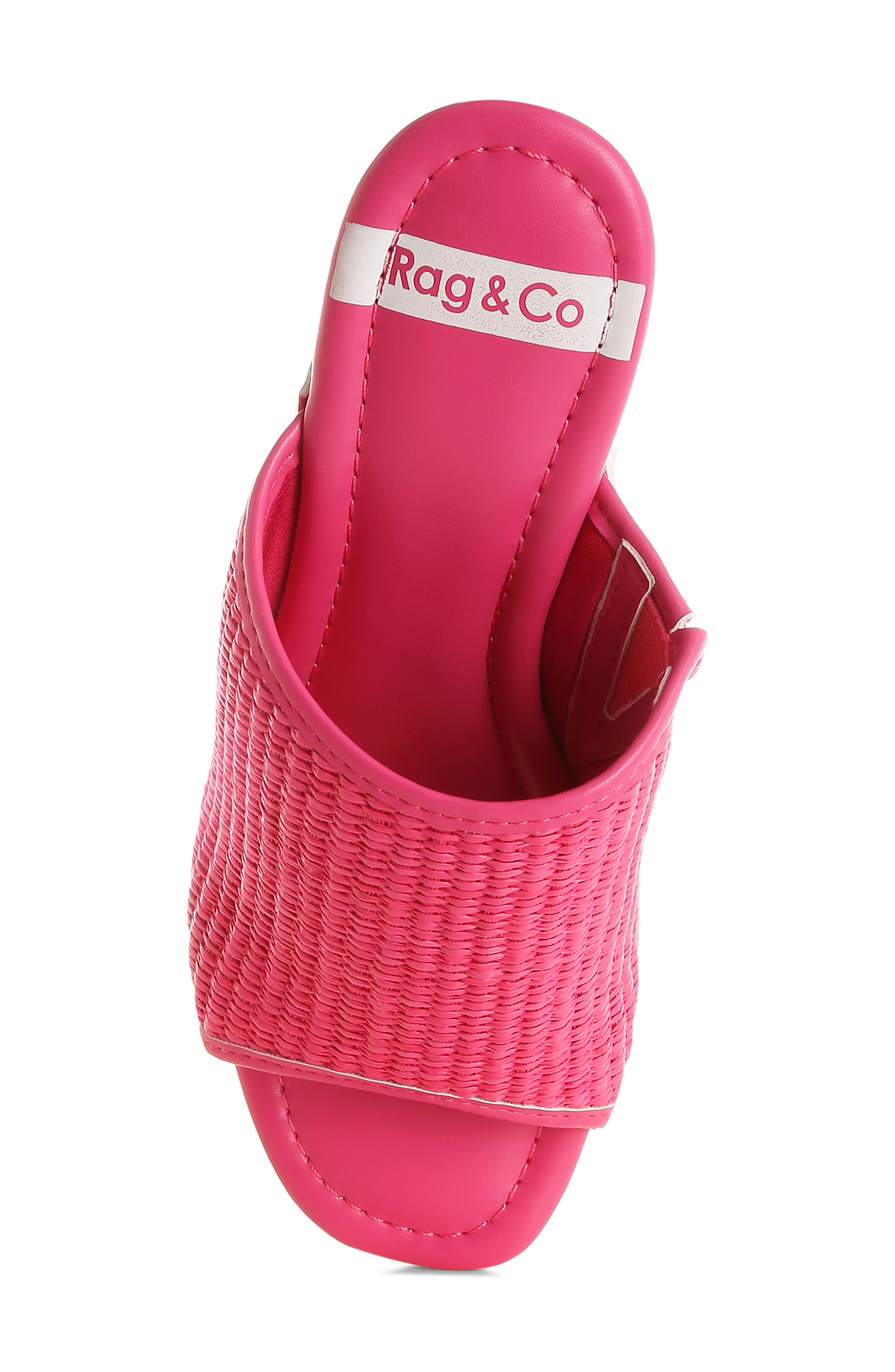 Rag & Co Marengo Platform Sandal, Alternate, color, Pink