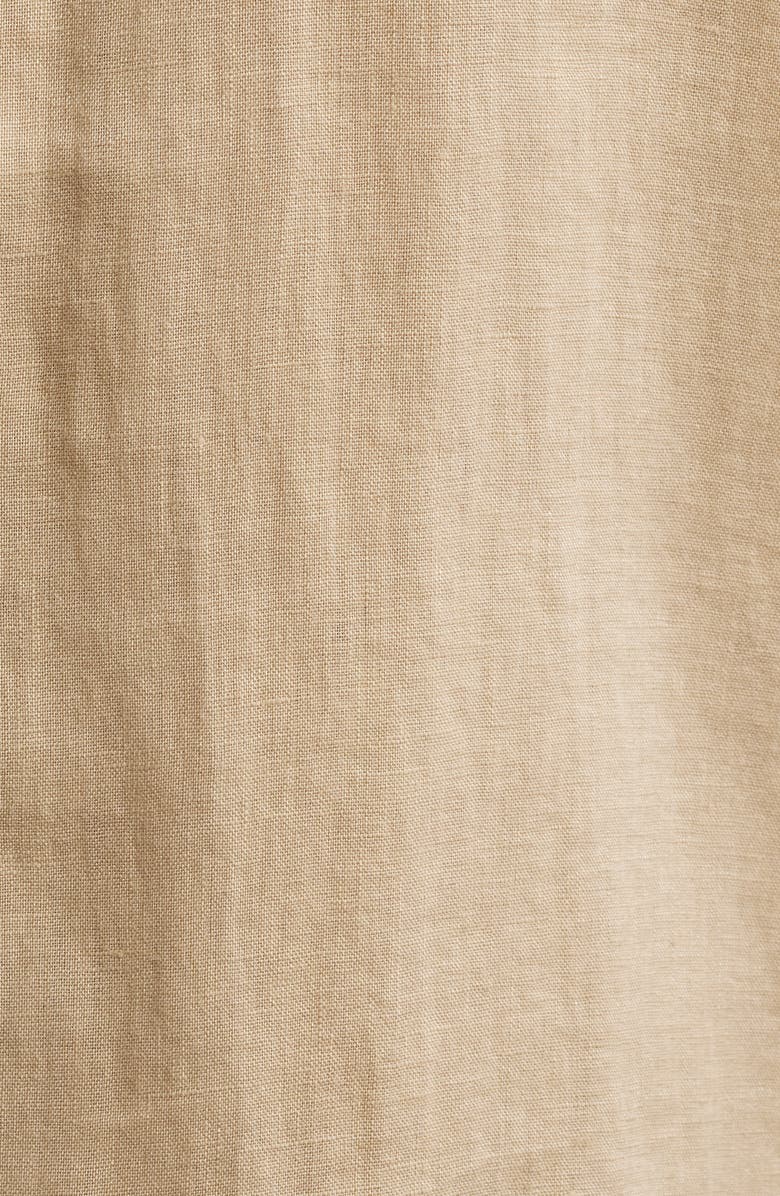 Polo Ralph Lauren Solid White Linen Button-Down Shirt, Alternate, color, Beige