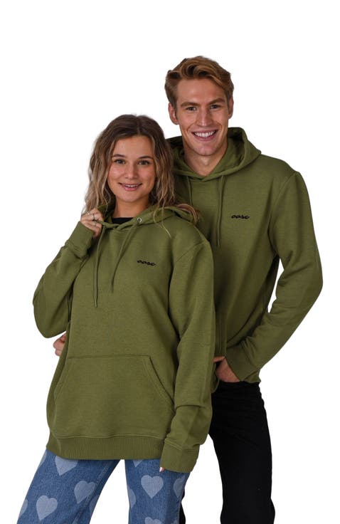 Powder Club Hoodie - Khaki