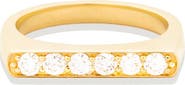 Campbell + Charlotte Edge Straight Stacking Ring