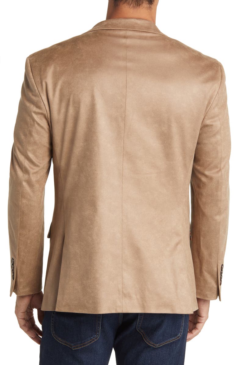 DANIEL HECHTER Norris Faux Suede Sport Coat, Alternate, color, Butterscotch