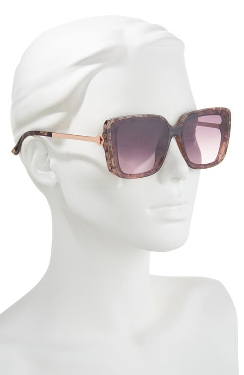 Vince Camuto Square Sunglasses In Oatmeal
