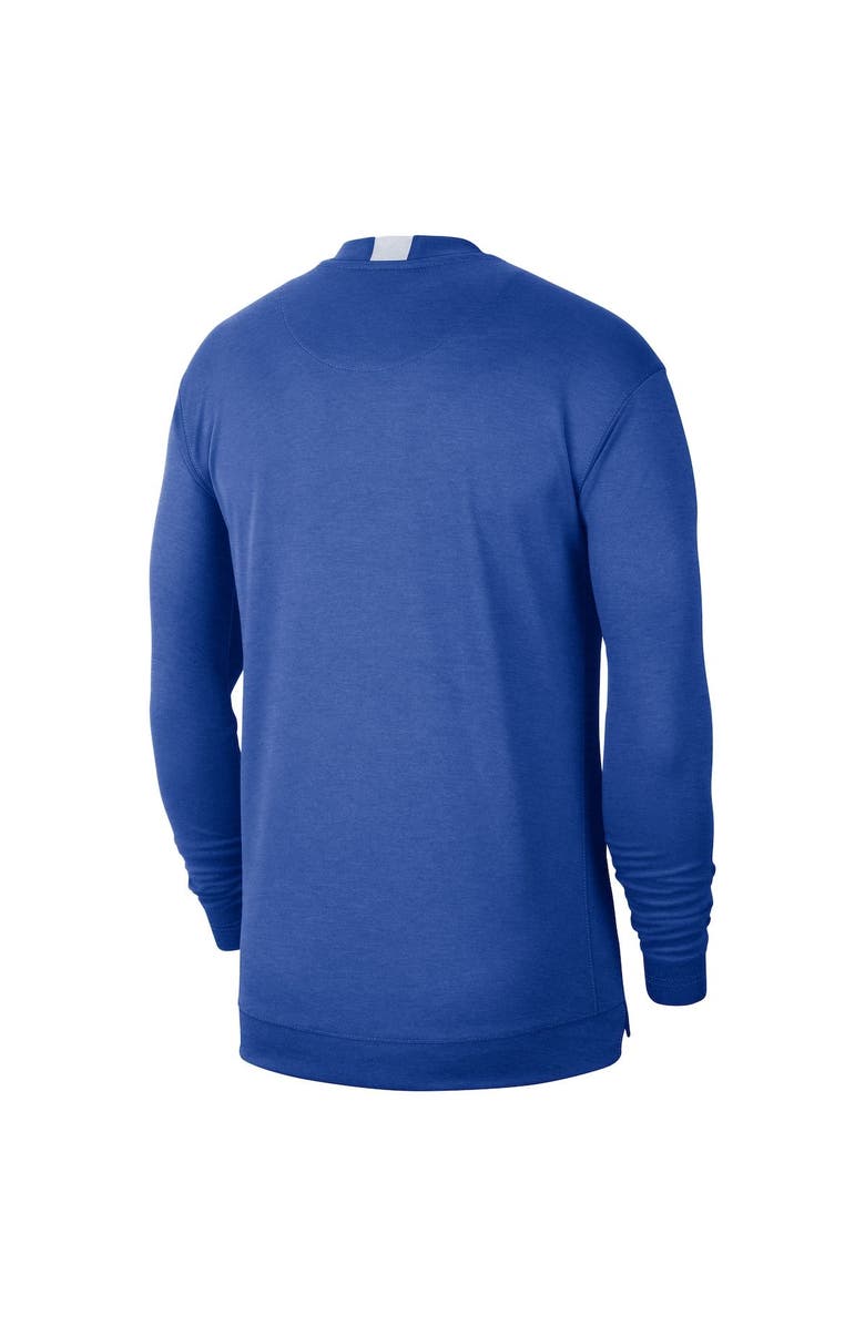 Nike Men's Nike Royal Duke Blue Devils 2021/22 Basketball Team Spotlight Performance Long Sleeve T-Shirt, Alternate, color,