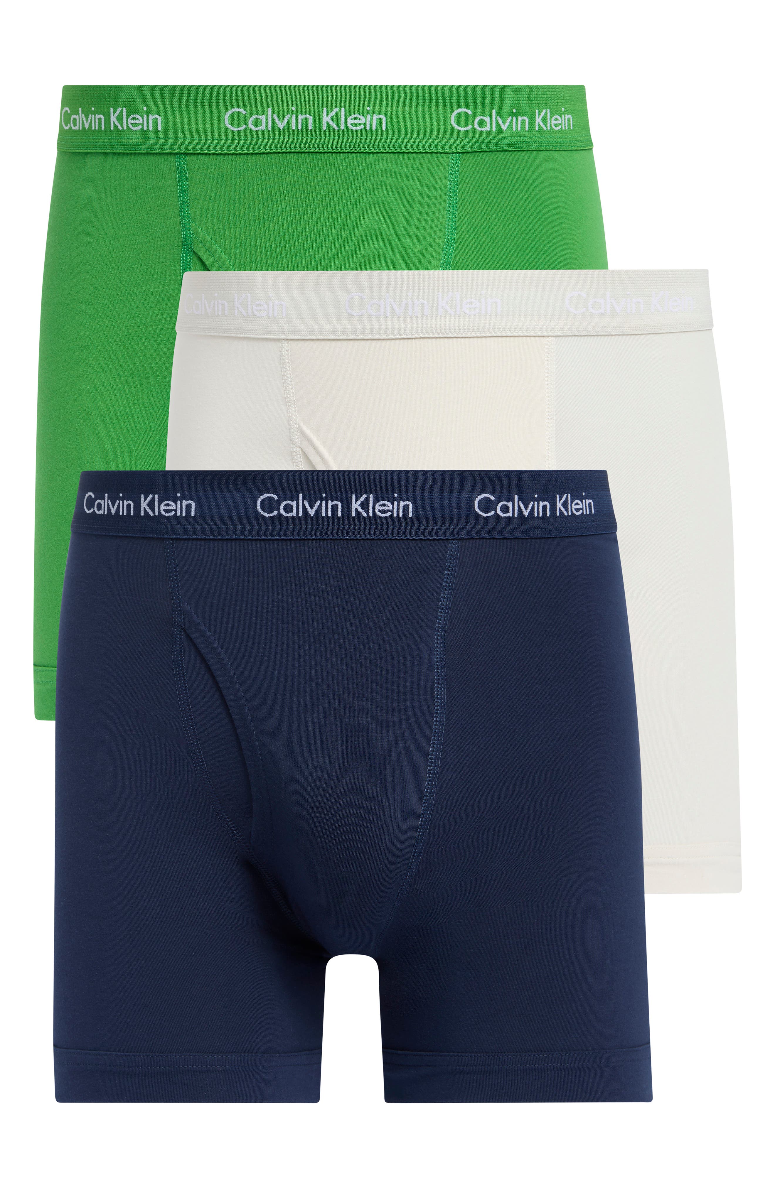 3-Pack Stretch Cotton Boxer Briefs