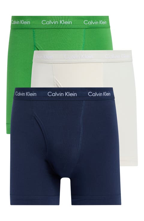 3-Pack Stretch Cotton Boxer Briefs