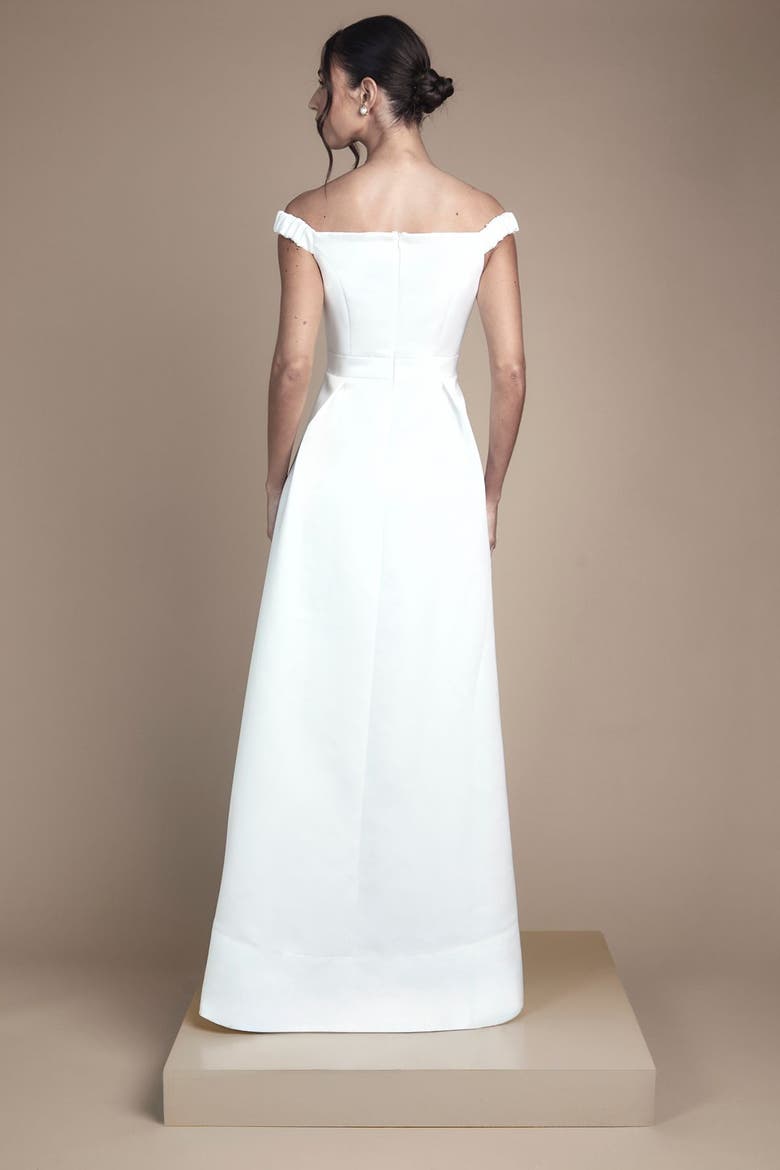 Bardot A-Line Maxi Dress, Alternate, color, Ivory